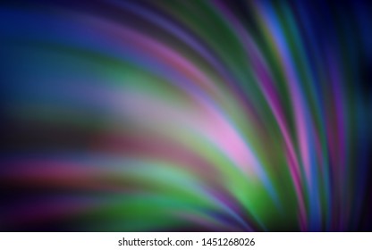 Dark Purple vector abstract bright pattern. Colorful illustration in abstract style with gradient. New design for your business.