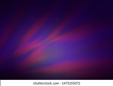 Dark Purple vector abstract bright template. Glitter abstract illustration with an elegant design. A new texture for your design.