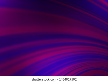Dark Purple vector abstract bright template. A completely new color illustration in a bokeh style. The template for backgrounds of cell phones.
