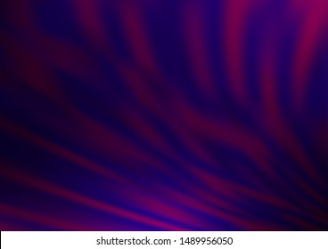 Dark Purple vector abstract bright template. Colorful illustration in blurry style with gradient. A completely new template for your design.