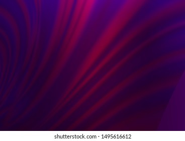 Dark Purple vector abstract bright template. Glitter abstract illustration with an elegant design. A completely new design for your business.