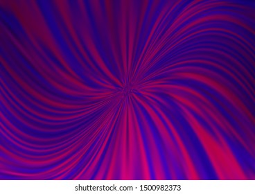 Dark Purple vector abstract bright template. Glitter abstract illustration with an elegant design. Brand new style for your business design.
