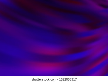 Dark Purple vector abstract bright background. Modern geometrical abstract illustration with gradient. Brand new style for your business design.