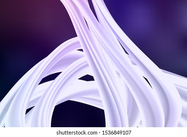 Dark Purple vector abstract bright template. Modern abstract illustration with gradient. New design for your business.