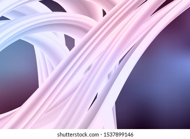 Dark Purple vector abstract bright texture. Creative illustration in halftone style with gradient. New style for your business design.