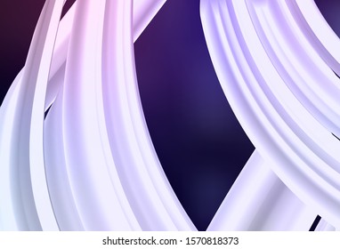 Dark Purple vector abstract bright template. Colorful abstract illustration with gradient. New style design for your brand book.