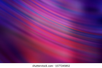 Dark Purple vector abstract bright template. Modern abstract illustration with gradient. Background for a cell phone.