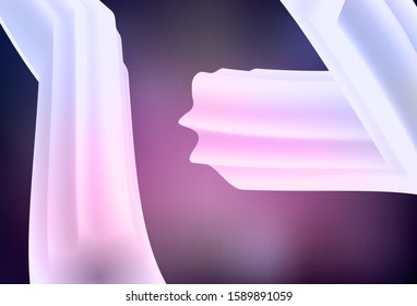 Dark Purple vector abstract bright template. Abstract colorful illustration with gradient. Background for a cell phone.