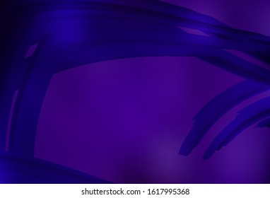 Dark Purple vector abstract bright template. Colorful illustration in abstract style with gradient. New style for your business design.