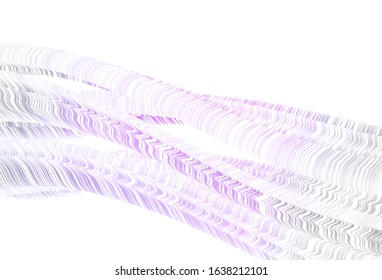 Dark Purple vector abstract bright pattern. An elegant bright illustration with gradient. New way of your design.