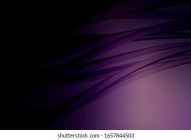 Dark Purple vector abstract bright texture. Glitter abstract illustration with gradient design. Background for a cell phone.