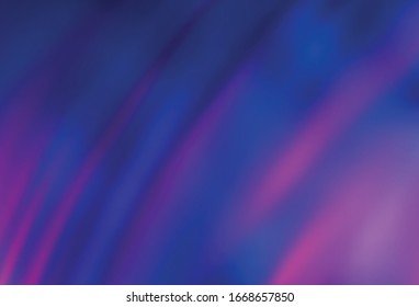 Dark Purple vector abstract bright pattern. An elegant bright illustration with gradient. New design for your business.