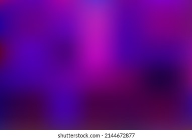 Dark Purple vector abstract bright template. A vague abstract illustration with gradient. Template for cell phones.