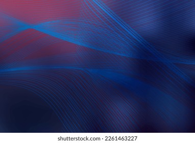 Dark Purple vector abstract bright pattern. A completely new colored illustration in blur style. The best blurred design for your business.