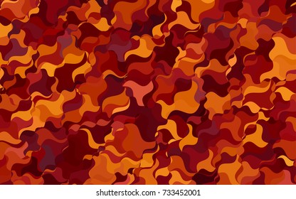 Dark Purple vector abstract cambered pattern. Brand-new colored illustration in blurry style with gradient. The textured pattern can be used for background.