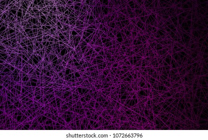 Dark Purple vector abstract colorful background, which consist of triangles. Pattern with colored triangles on white background.