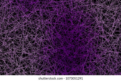 Dark Purple vector abstract colorful background, which consist of triangles. Pattern with colored triangles on white background.