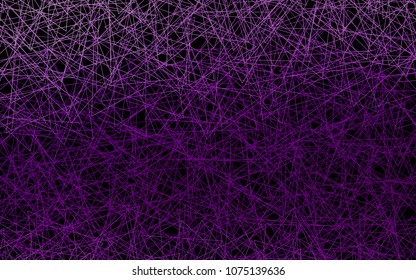 Dark Purple vector abstract colorful background, which consist of triangles. Pattern with colored triangles on white background.