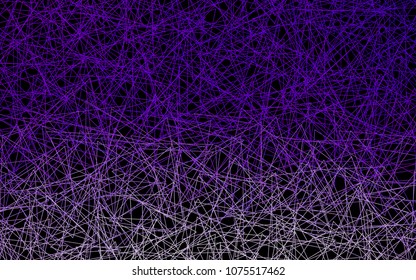 Dark Purple vector abstract colorful background, which consist of triangles. Pattern with colored triangles on white background.