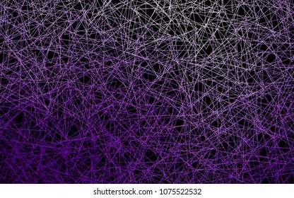 Dark Purple vector abstract colorful background, which consist of triangles. Pattern with colored triangles on white background.