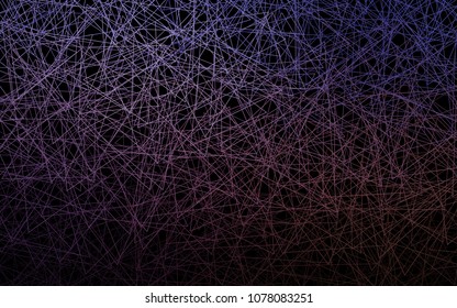 Dark Purple vector abstract colorful background, which consist of triangles. Pattern with colored triangles on white background.