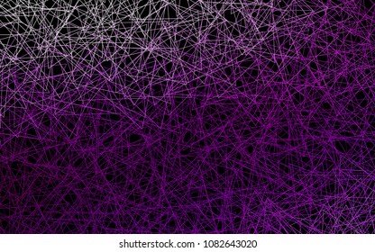 Dark Purple vector abstract colorful background, which consist of triangles. Pattern with colored triangles on white background.