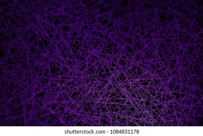 Dark Purple vector abstract colorful background, which consist of triangles. Pattern with colored triangles on white background.