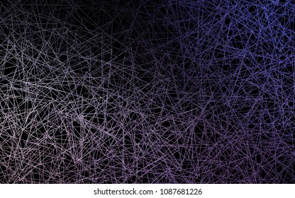 Dark Purple vector abstract colorful background, which consist of triangles. Pattern with colored triangles on white background.