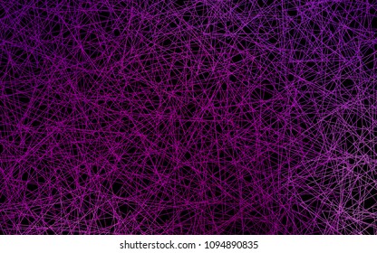 Dark Purple vector abstract colorful background, which consist of triangles. Pattern with colored triangles on white background.