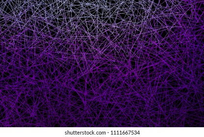 Dark Purple vector abstract colorful background, which consist of triangles. Pattern with colored triangles on white background.