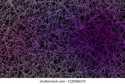 Dark Purple vector abstract colorful background, which consist of triangles. Pattern with colored triangles on white background.
