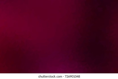 Dark Purple vector abstract colorful background, which consist of triangles. Pattern with colored triangles on white background.