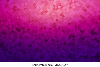 Dark Purple vector abstract curved pattern. An elegant bright illustration with gradient. A completely new design for your business.