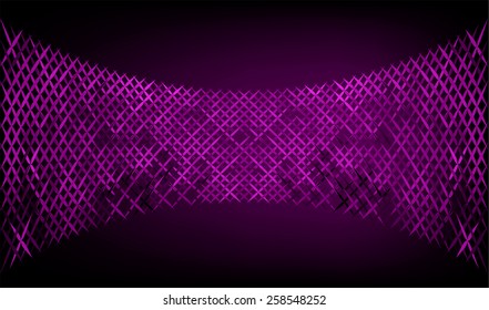 Dark purple Vector abstract design. pixels mosaic background computer graphic website and internet.