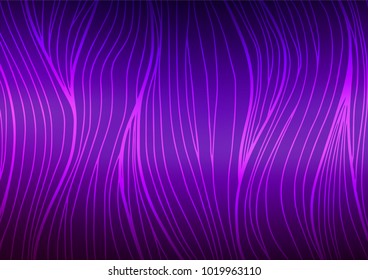 Dark Purple vector abstract doodle background. Blurred decorative design in Indian style with Zen tangles. The template can be used as a background for cell phones.