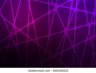 Dark Purple vector abstract doodle pattern. Decorative shining illustration with doodles on abstract template. The textured pattern can be used for website.