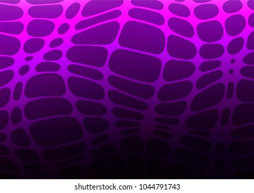 Dark Purple vector abstract doodle template. Geometric doodle illustration in Origami style with gradient. The textured pattern can be used for website.