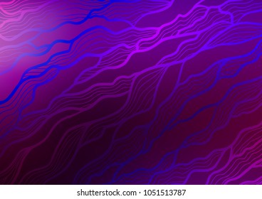 Dark Purple vector abstract doodle texture. Creative illustration in blurred style with doodles and Zen tangles. The textured pattern can be used for website.