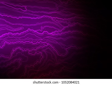Dark Purple vector abstract doodle pattern. A vague abstract illustration with doodles in Indian style. Hand painted design for web, leaflet, textile.