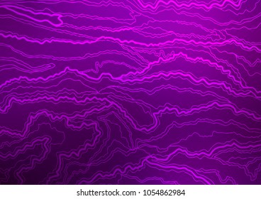 Dark Purple vector abstract doodle background. Glitter abstract illustration with doodles and Zen tangles. A completely new template for your business design.