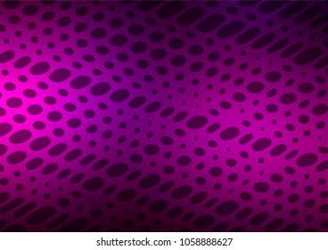 Dark Purple vector abstract doodle background. Brand-new colored illustration in blurry style with doodles. The pattern can be used for heads of websites and designs.