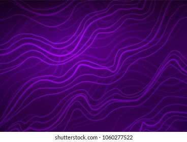 Dark Purple vector abstract doodle texture. Colorful illustration in abstract style with doodles and Zen tangles. The pattern can be used for wallpapers and coloring books.