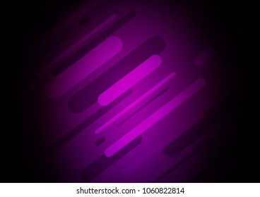 Dark Purple vector abstract doodle texture. Geometric doodle illustration in Origami style with gradient. A completely new template for your business design.