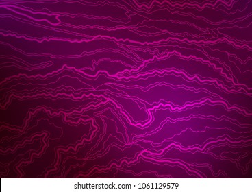 Dark Purple vector abstract doodle background. A vague abstract illustration with doodles in Indian style. The pattern can be used for wallpapers and coloring books.