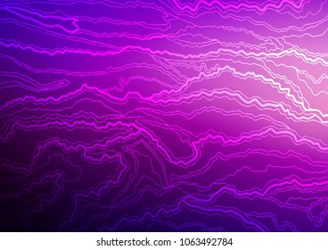 Dark Purple vector abstract doodle texture. Colorful illustration in abstract style with doodles and Zen tangles. The pattern can be used for wallpapers and coloring books.