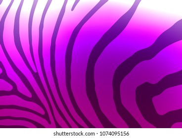 Dark Purple vector abstract doodle pattern. Doodles on blurred abstract background with gradient. A new texture for your design.