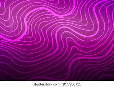 Dark Purple vector abstract doodle template. Brand-new colored illustration in blurry style with doodles. A completely new design for your business.