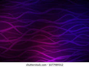 Dark Purple vector abstract doodle background. A completely new color illustration in doodle style. The template can be used as a background for cell phones.