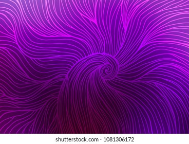 Dark Purple vector abstract doodle texture. Creative illustration in blurred style with doodles and Zen tangles. The textured pattern can be used for website.