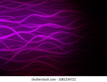 Dark Purple vector abstract doodle background. Colorful illustration in abstract style with doodles and Zen tangles. A new texture for your design.